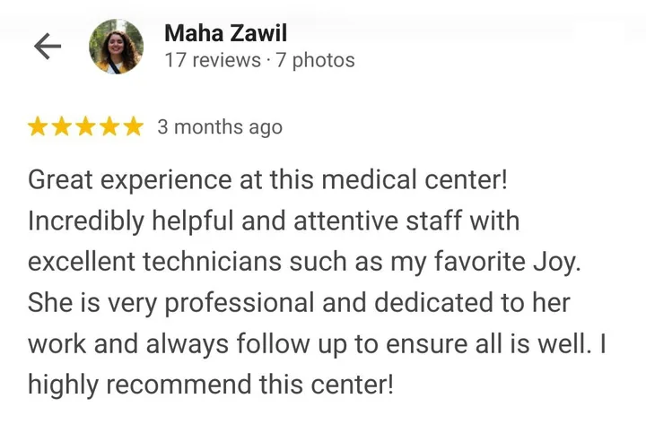 Google review screenshot for 7DMC