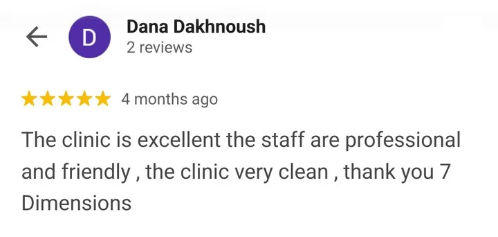 Google review screenshot for 7DMC